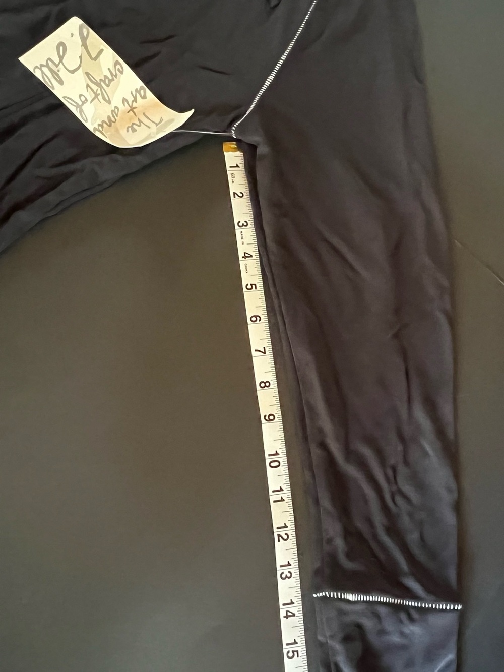 J. Jill Black Hooded Matte Jersey Jacket with Contrast Topstitching - Picture 9 of 11